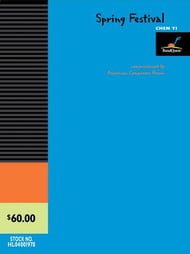cover Spring Festival Concert Band sheet music cover